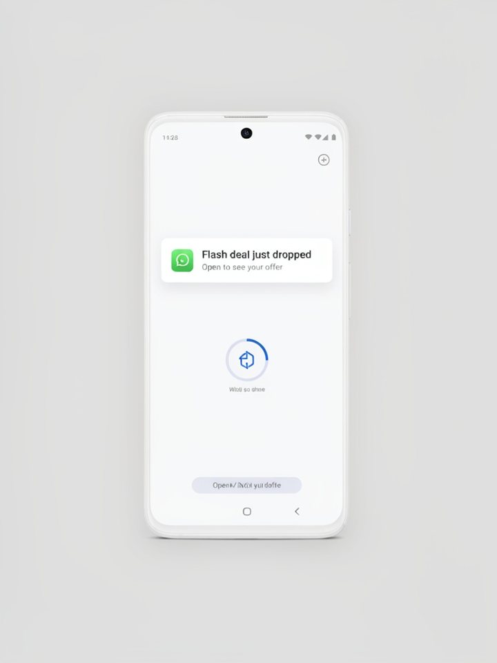 Push Notifications ad example